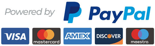 powered by paypal logo